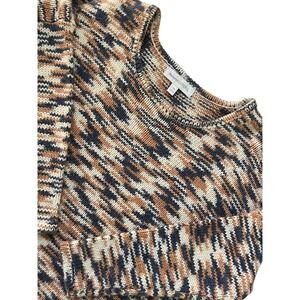 FindersKeepers by Free People Women's Abstract‎ Print Knit Sweater XS oversized
